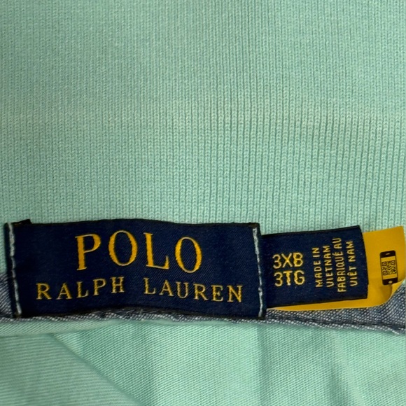 Polo Ralph Lauren Mint Green Polo Shirt 3XB - Picture 2 of 8